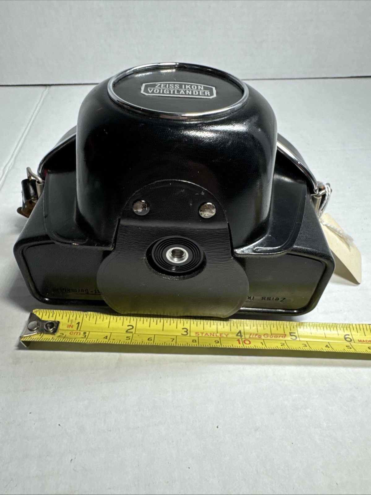 Zeiss Ikon Voigtlander Contaflex 126 Leather Camera Case Only NO CAMERA Blk