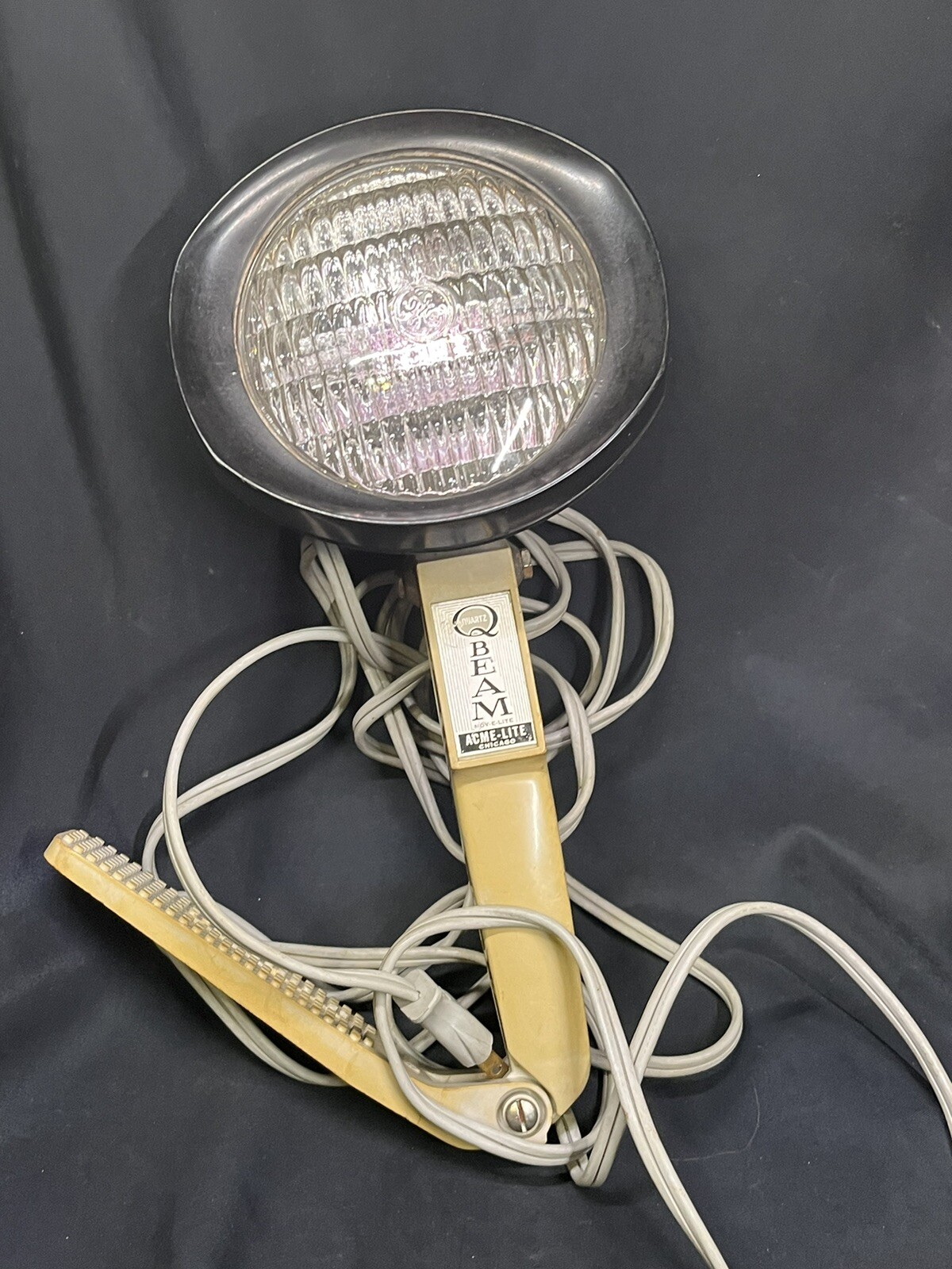 Vintg Movie Production Light- Acme Q Beam Move-E-Lite /Photo Shoot Or Prop WORKS