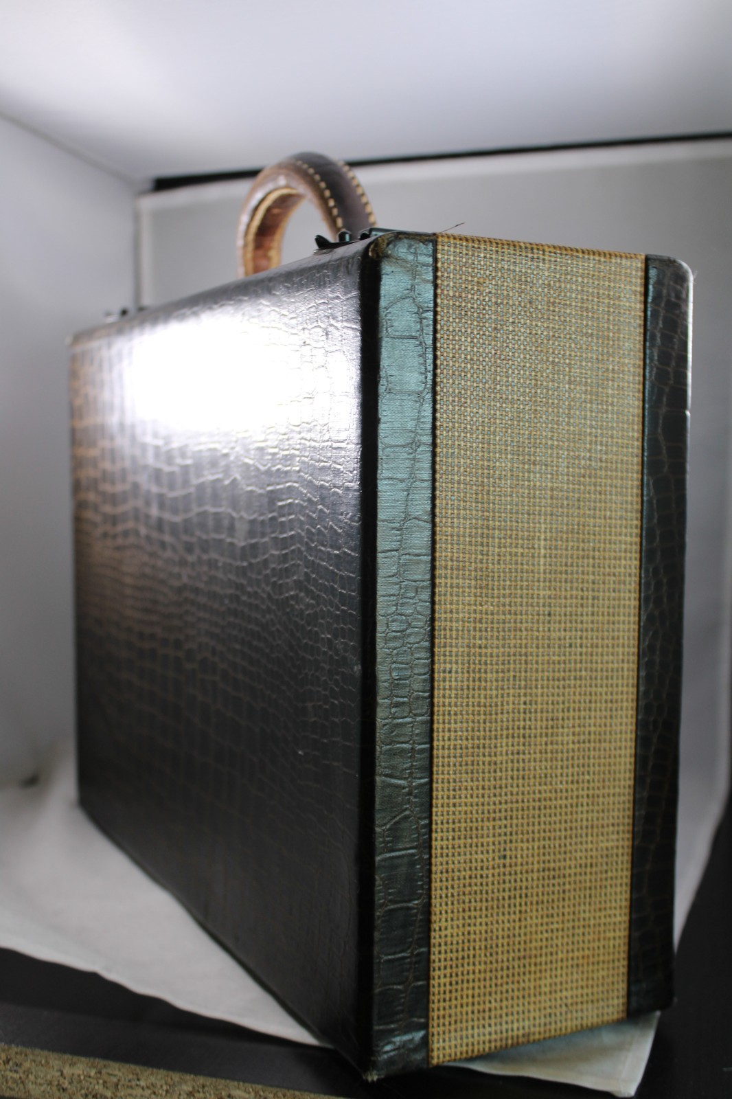 VINTAGE 1950’s BARNETT & JAFFE 2 SIDED 500 SLIDE STORAGE CASE MCM