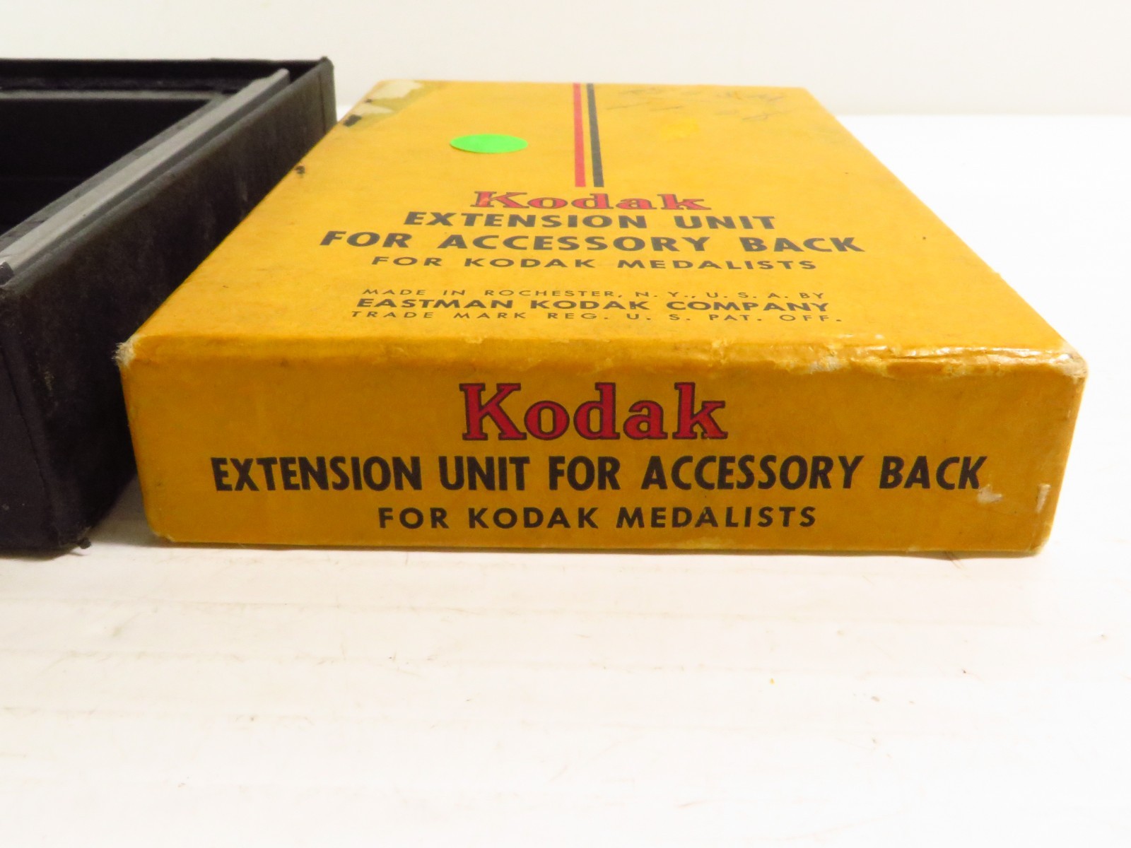 Kodak Medalist l, II, Extension Unit for Accessory Back in Original Box