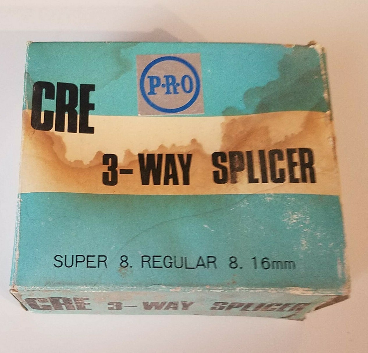 CRE Pro 3-Way, Film Splicer. Super 8, Regular 8. 16 mm, Made in Japan. For Kodak
