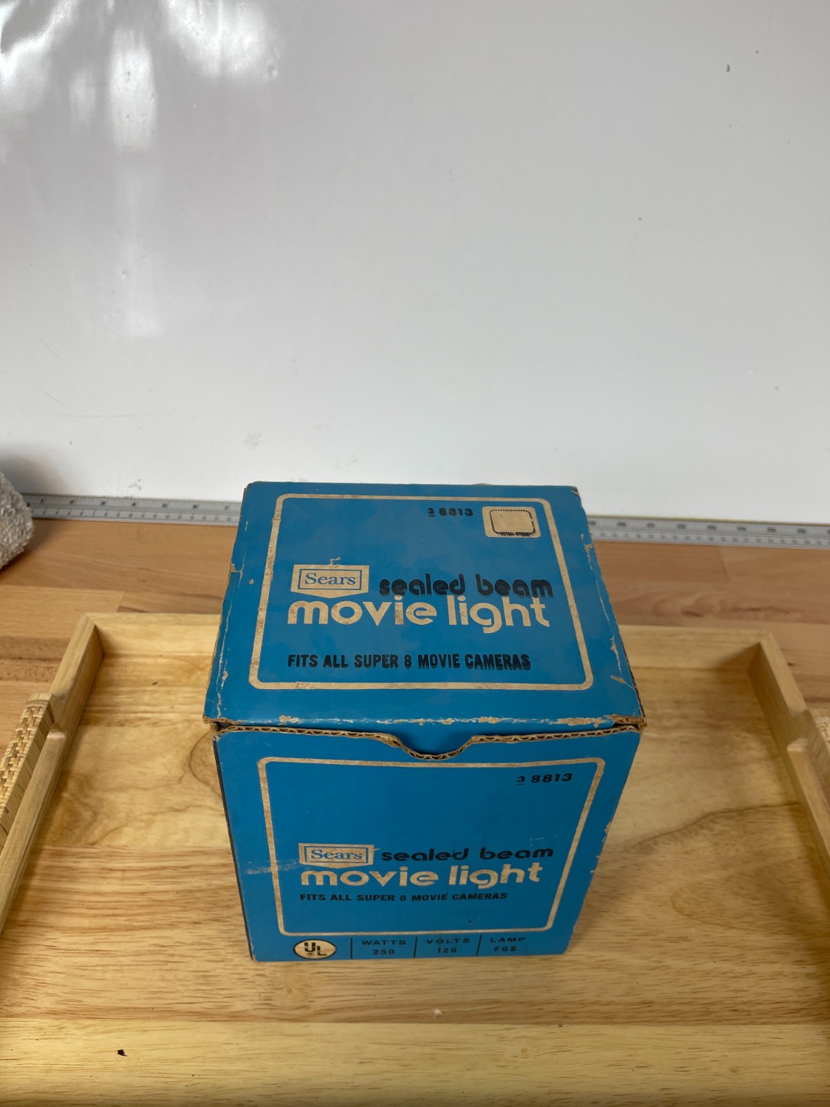 Vintage Sears Sealed Beam Movie Light 38813 Super 8 Camera w/ Box & Manual
