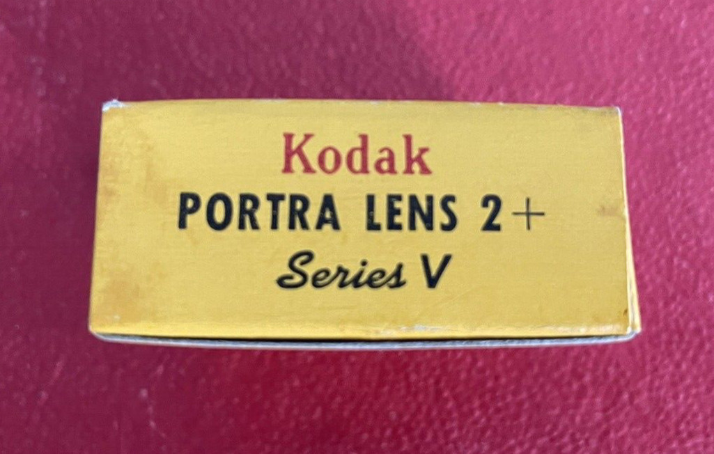 Vintage EASTMAN KODAK CO Porta Lens 2+ Series V w/ Box & Brochure