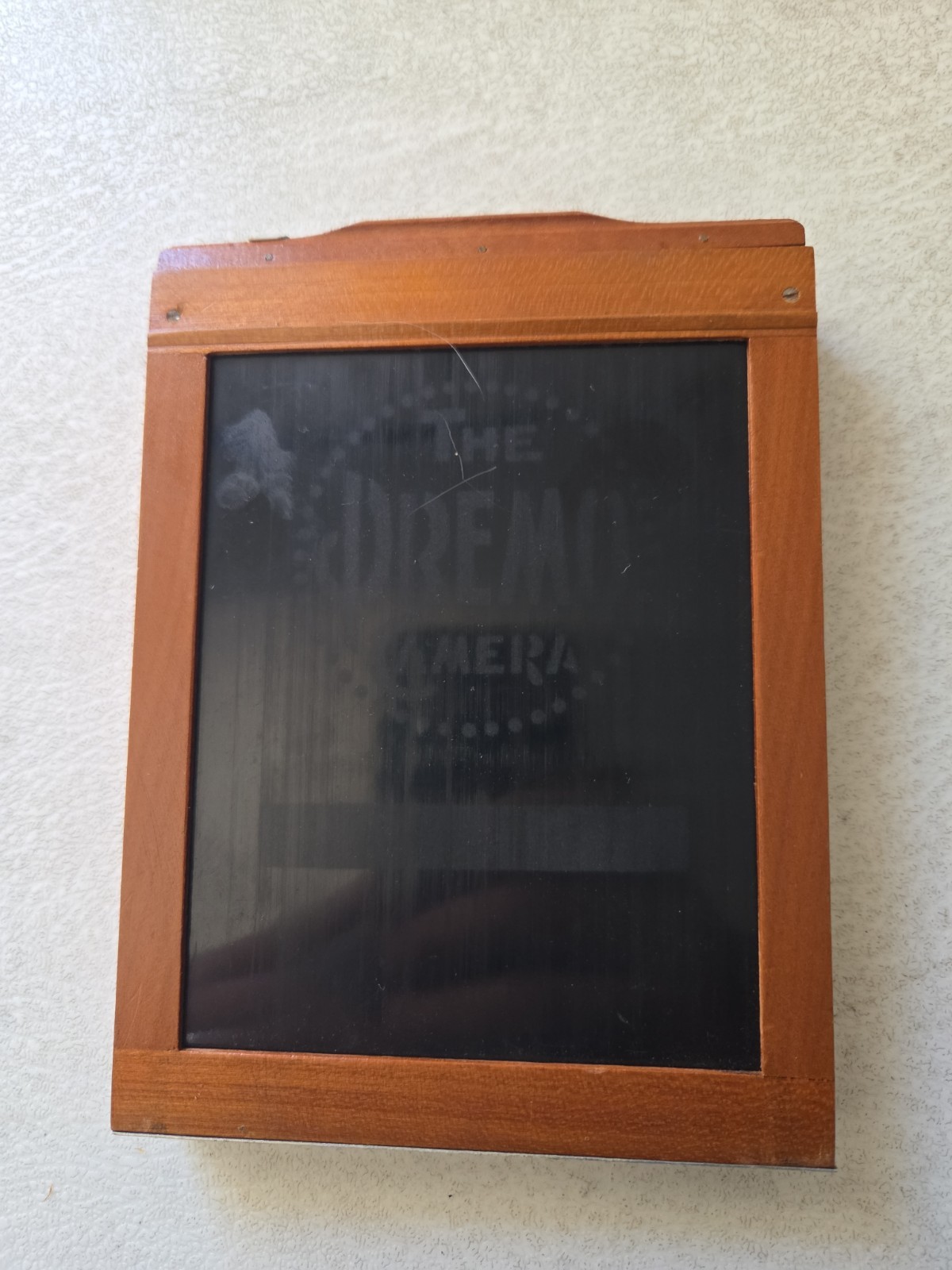 Vintage Premo Kodak Wood and Metal Glass Plate Film Pack Adapter 3-3/4″ X 4-3/4″