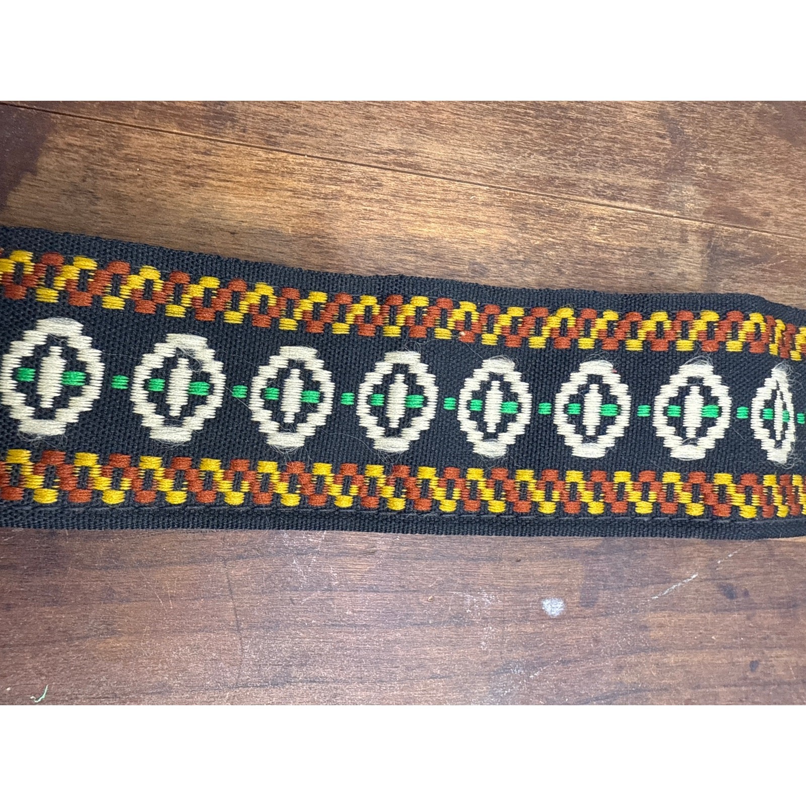Vintage Camera Strap 2″ Band Holds 3 Film Rolls Hippie Retro Boho Photographer