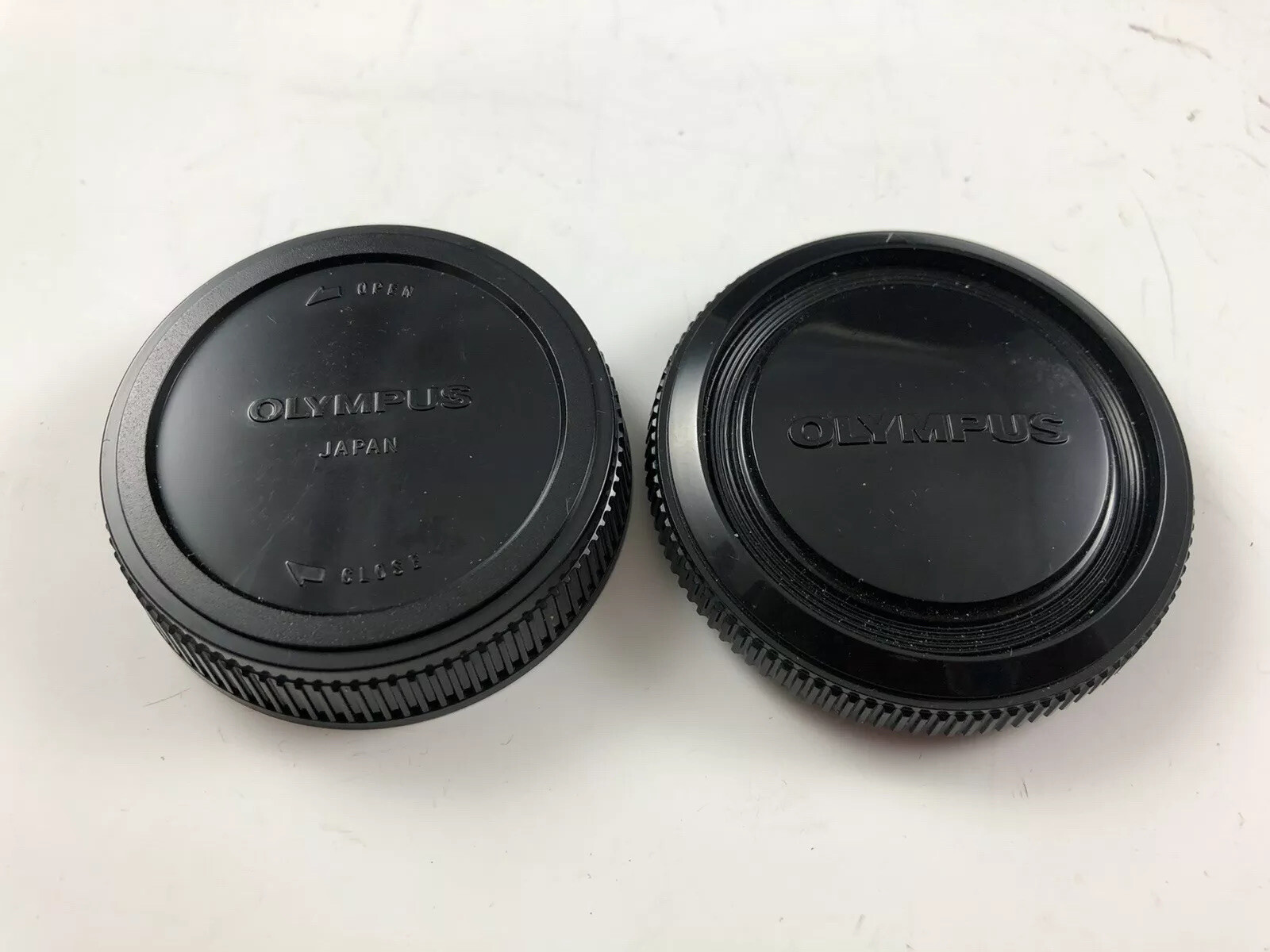 Vintage Camera Parts Lot Lens Caps Filter Cases Minolta Olympus Hoya