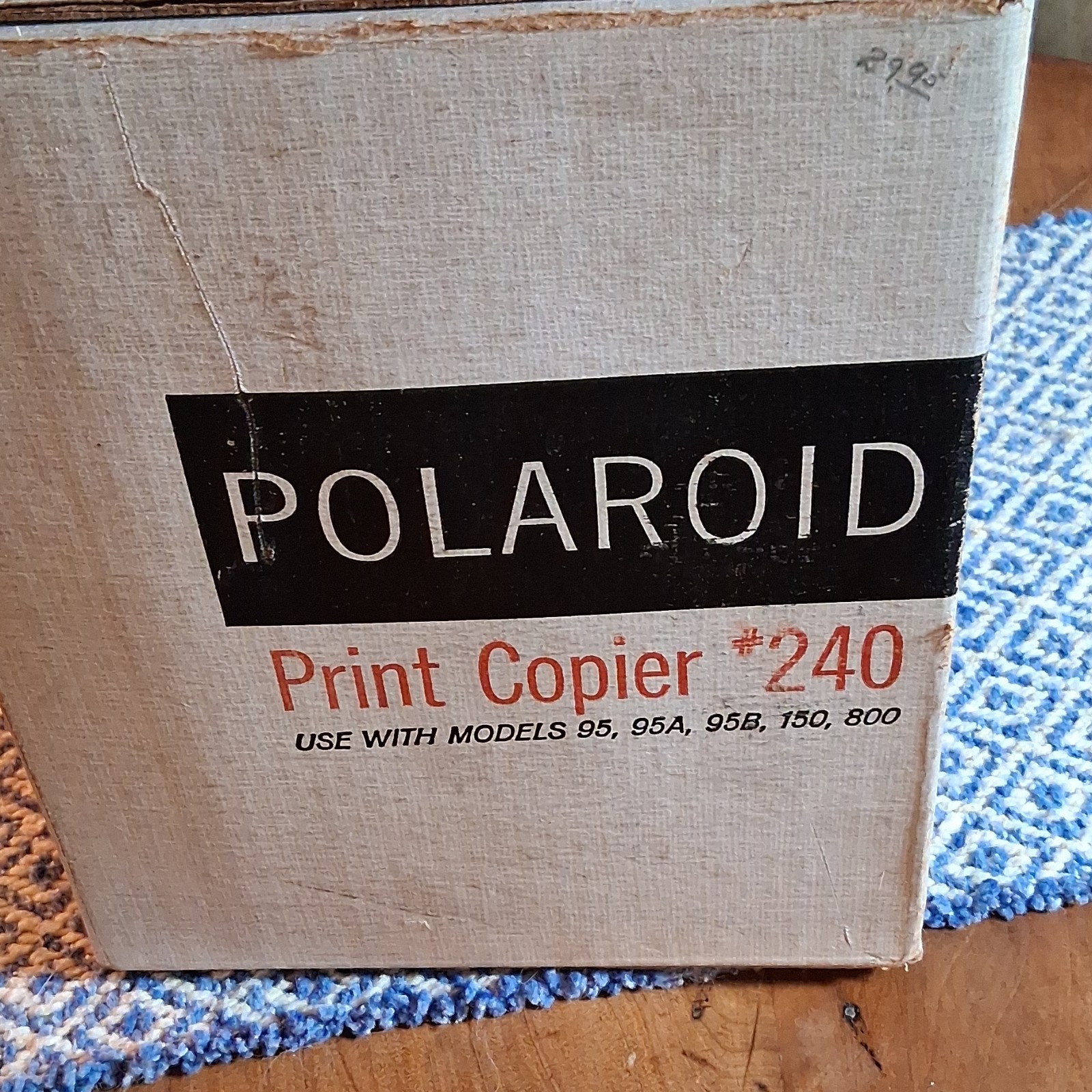 Polaroid Print Copier 240 for Land Cameras Models 95 95A 95B 150 800
