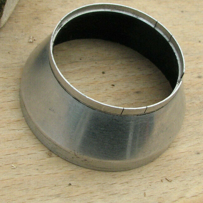 42mm push fit slip on alloy light lens hood zeiss fit 57 x 25