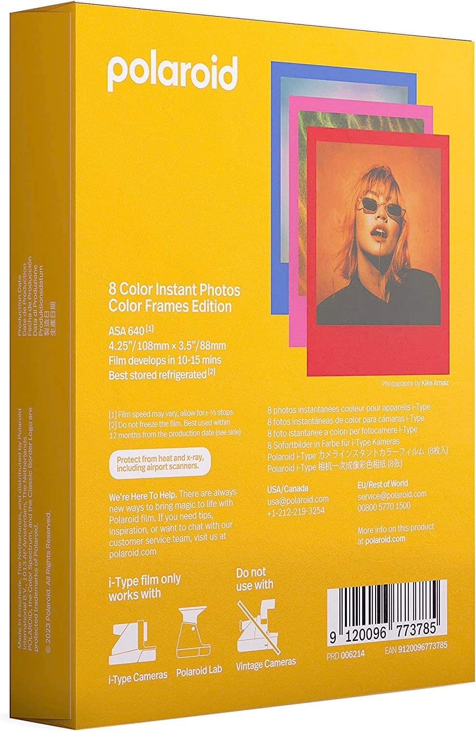 Polaroid Color Glossy Instant Film Color Frames Edition for Polaroid I-Type N…