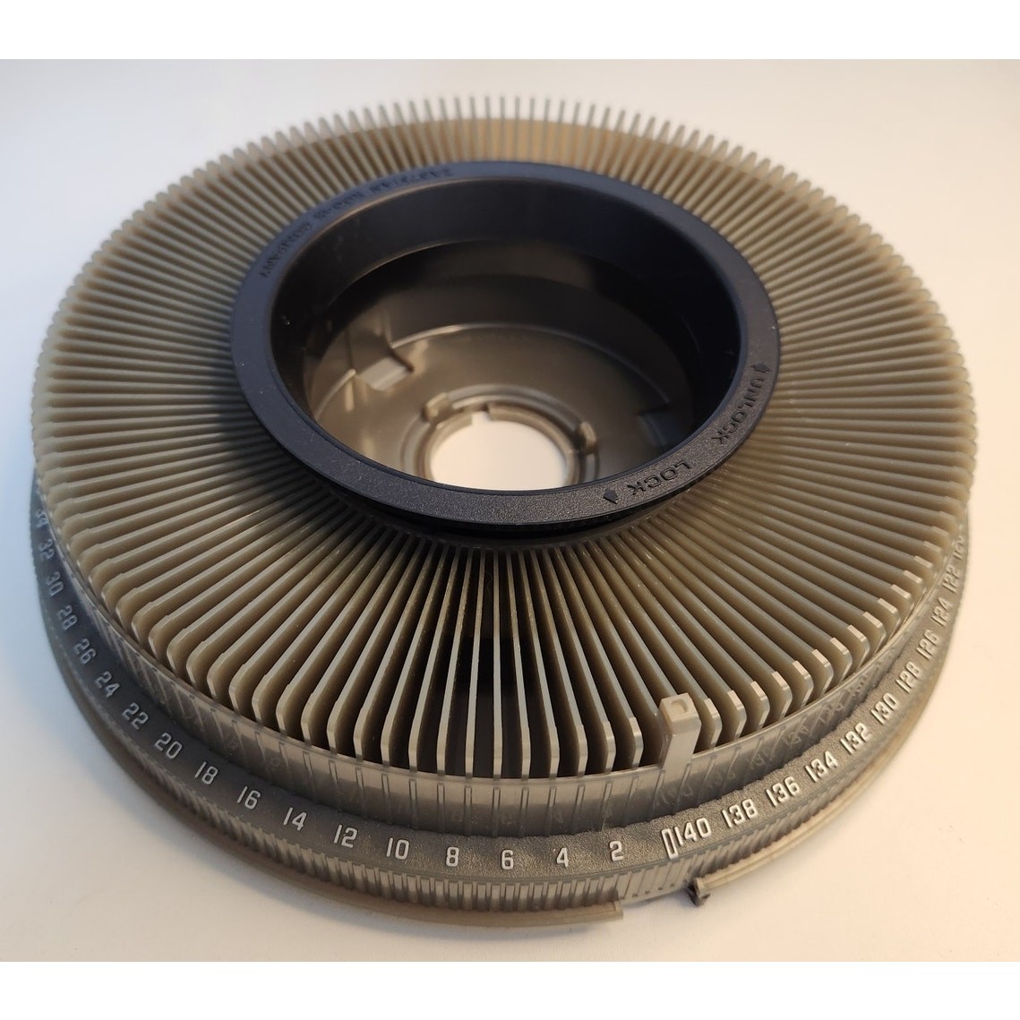 Kodak Carousel Transvue 80 Slide Tray Cat #1047 6093 Made in USA
