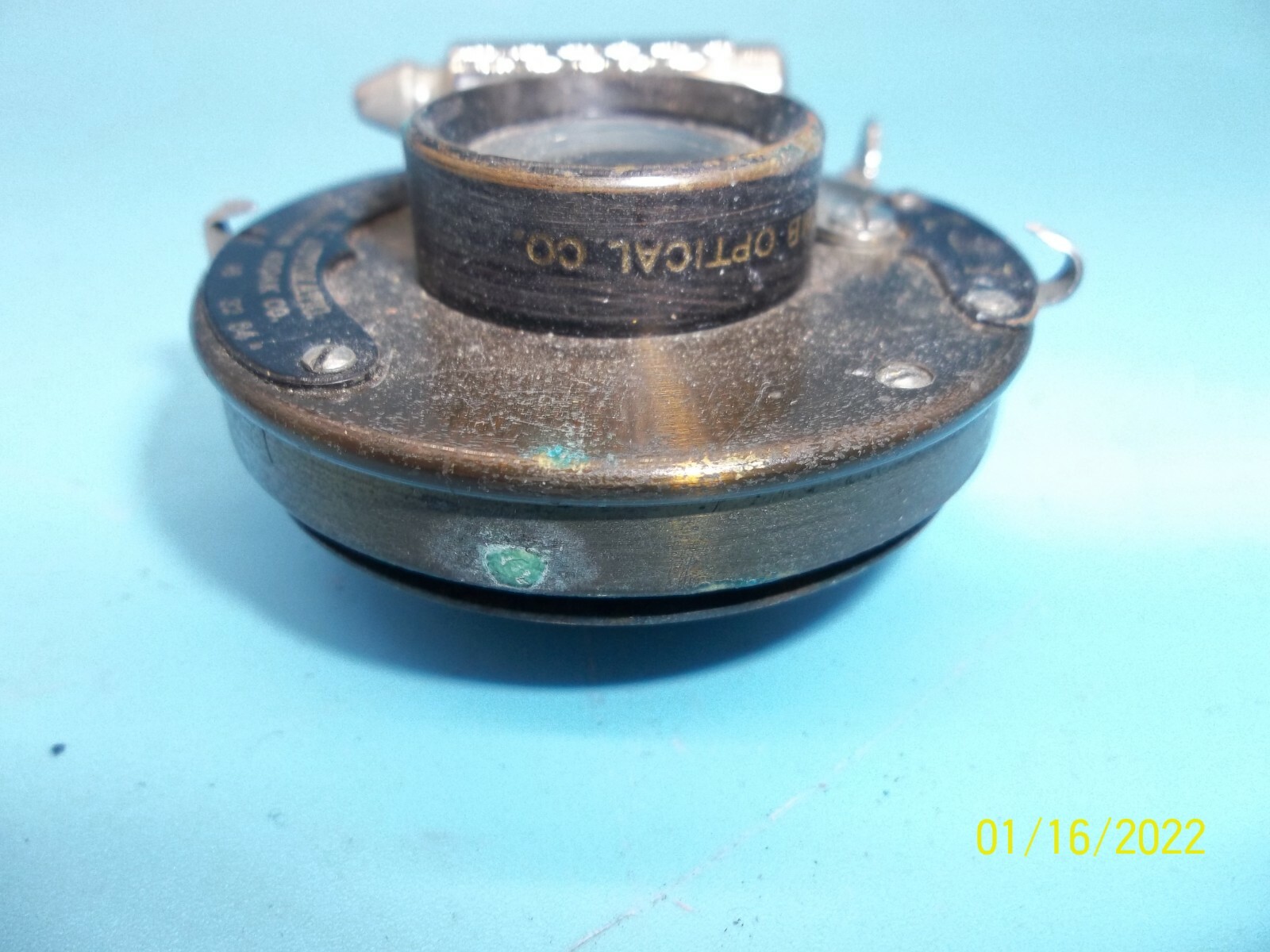 Vintage Eastman Kodak Co. with Palatograph Bausch & Lomb Optical Co Camera Lens