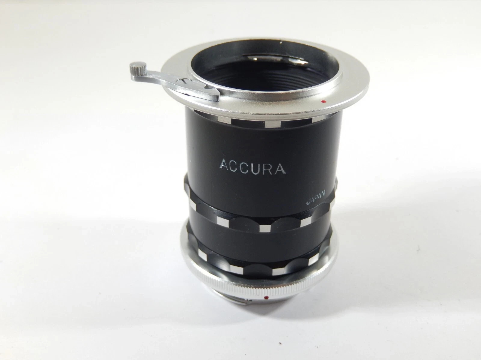 VINTAGE ACCURA EXAKTA 5-PIECE EXTENSION LENS ADAPTER SET