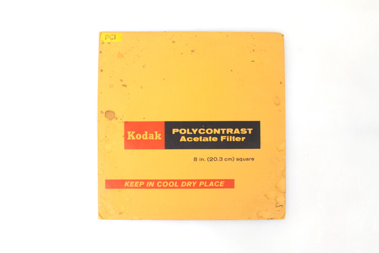 Polycontrast Filter PC 1 200mmx200mm (8inch), NEW OLD STOCK