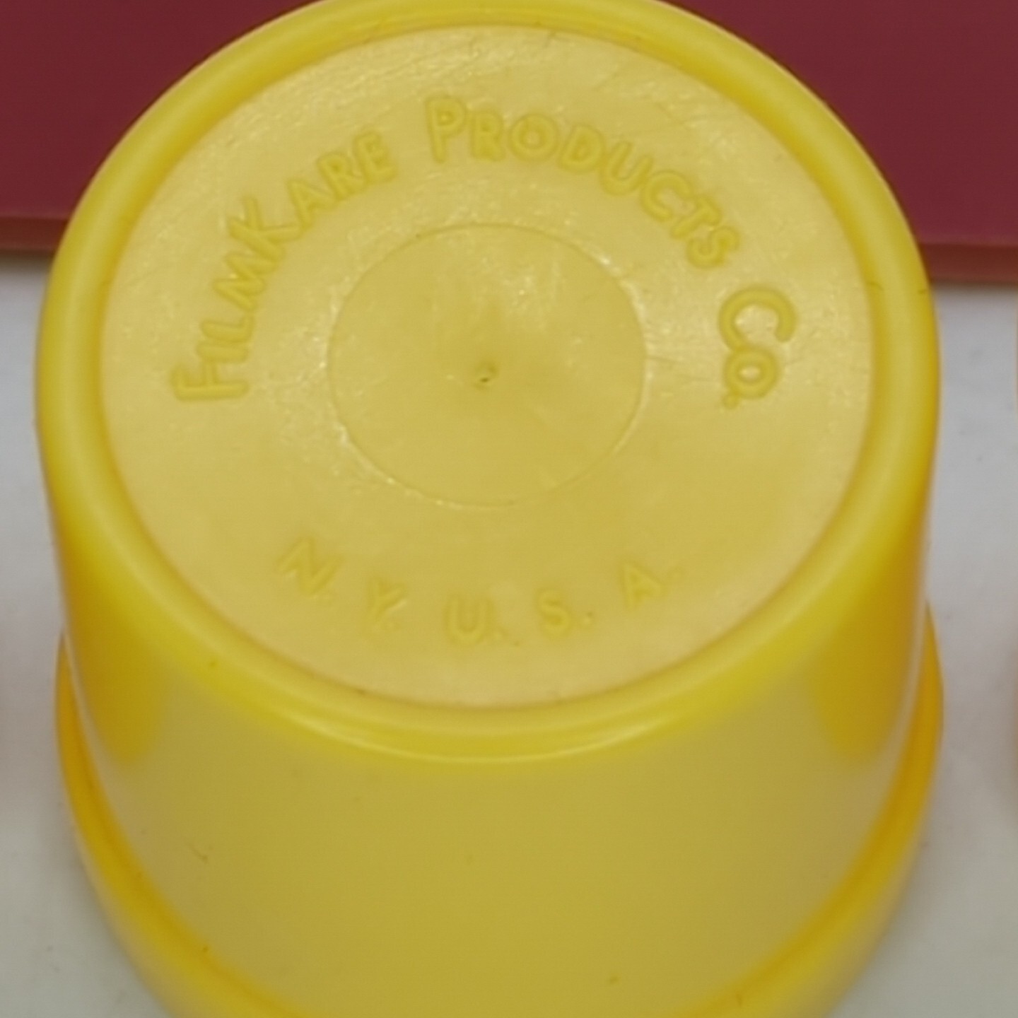 Film Kare Yellow Plastic 35mm Film Canisters Container Lot Kustom Craft FilmKare