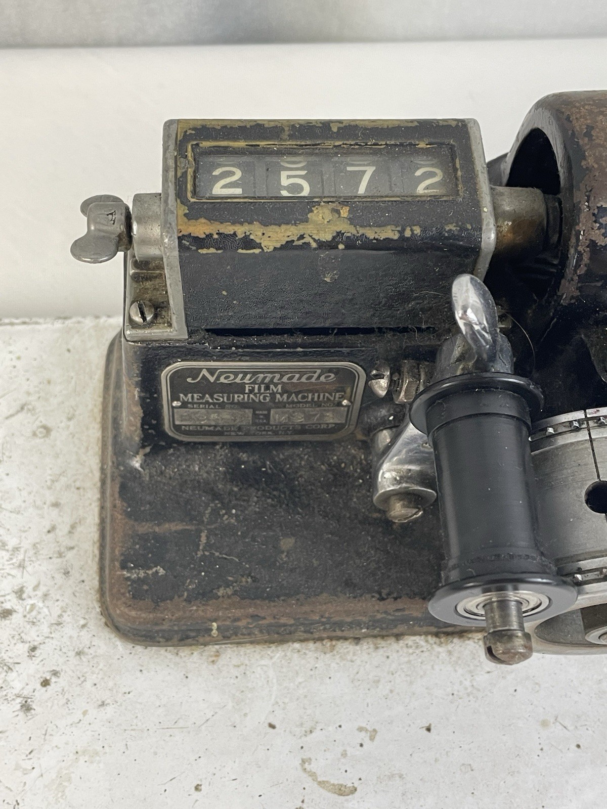 Vintage NeuMade M37-S 35mm Film Measuring Machine