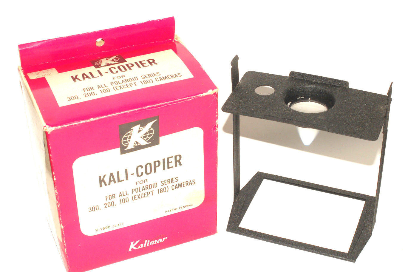 POLAROID KALI-COPIER~KALIMAR~K-1698~WORKS W/POLAROID 300,200,100 CAMERAS