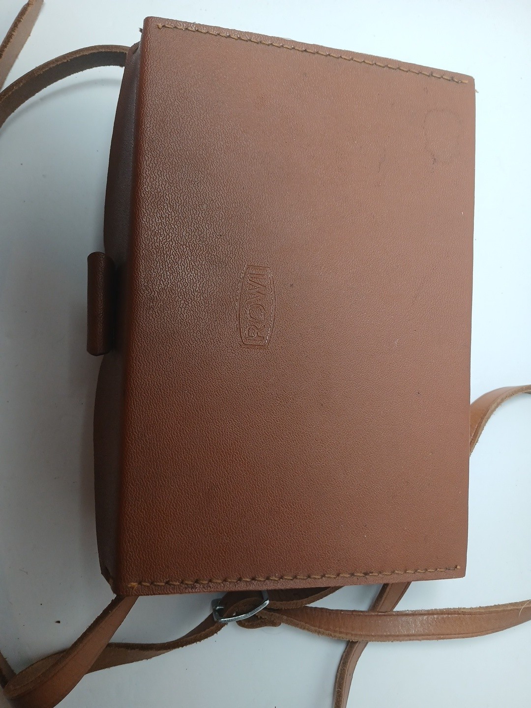 Vintage ROWI Camera Gear Stand Mounting Accessories & Hard Leather Case Germany