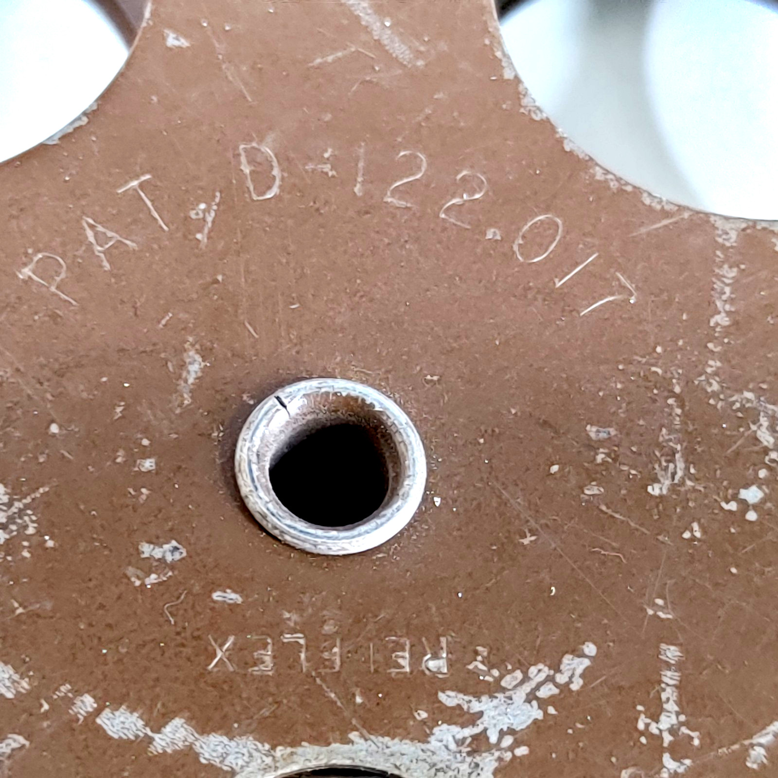 1200 ft Metal Moving Picture Reel 12 1/4″ Goldberg Bros Pat D-122,017 Film