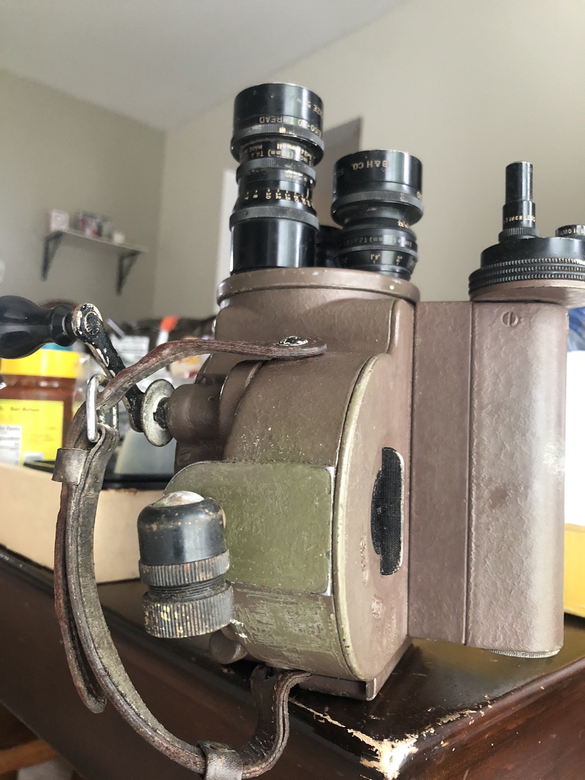Bell And Howell 70 Filmo B-1A Camera U S Property With Lenses