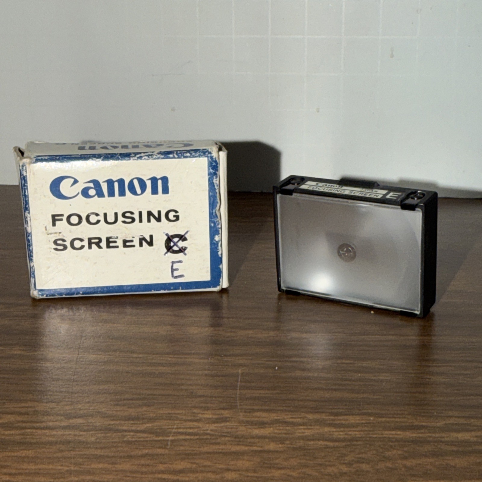 Canon F1 Focusing Screen Type E Split Image F-1
