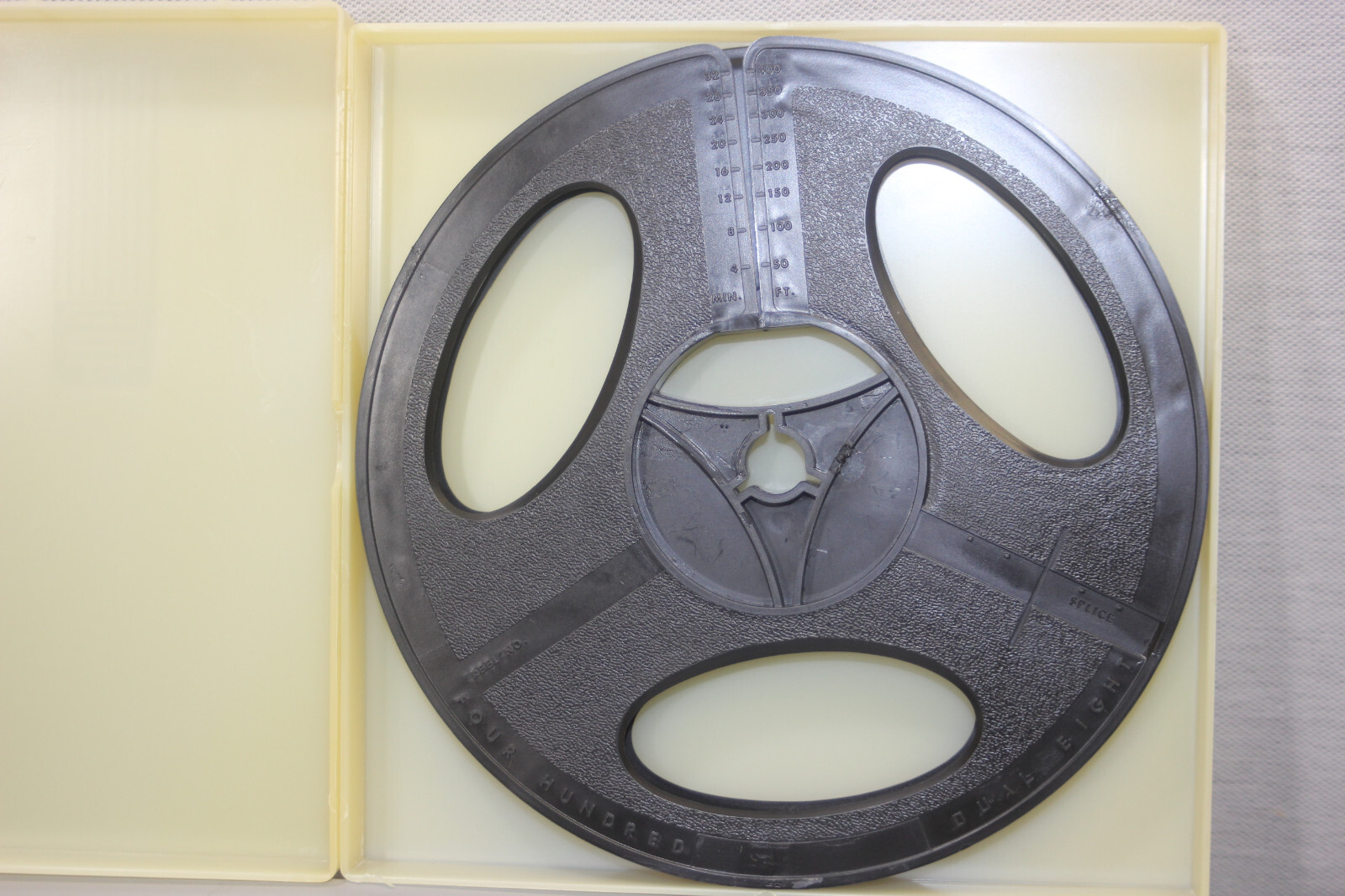 NEW 1 ELMO, Eumig, Chinon, Bolex, Sankyo, 400ft SUPER 8/8MM PROJECTOR REEL, CASE