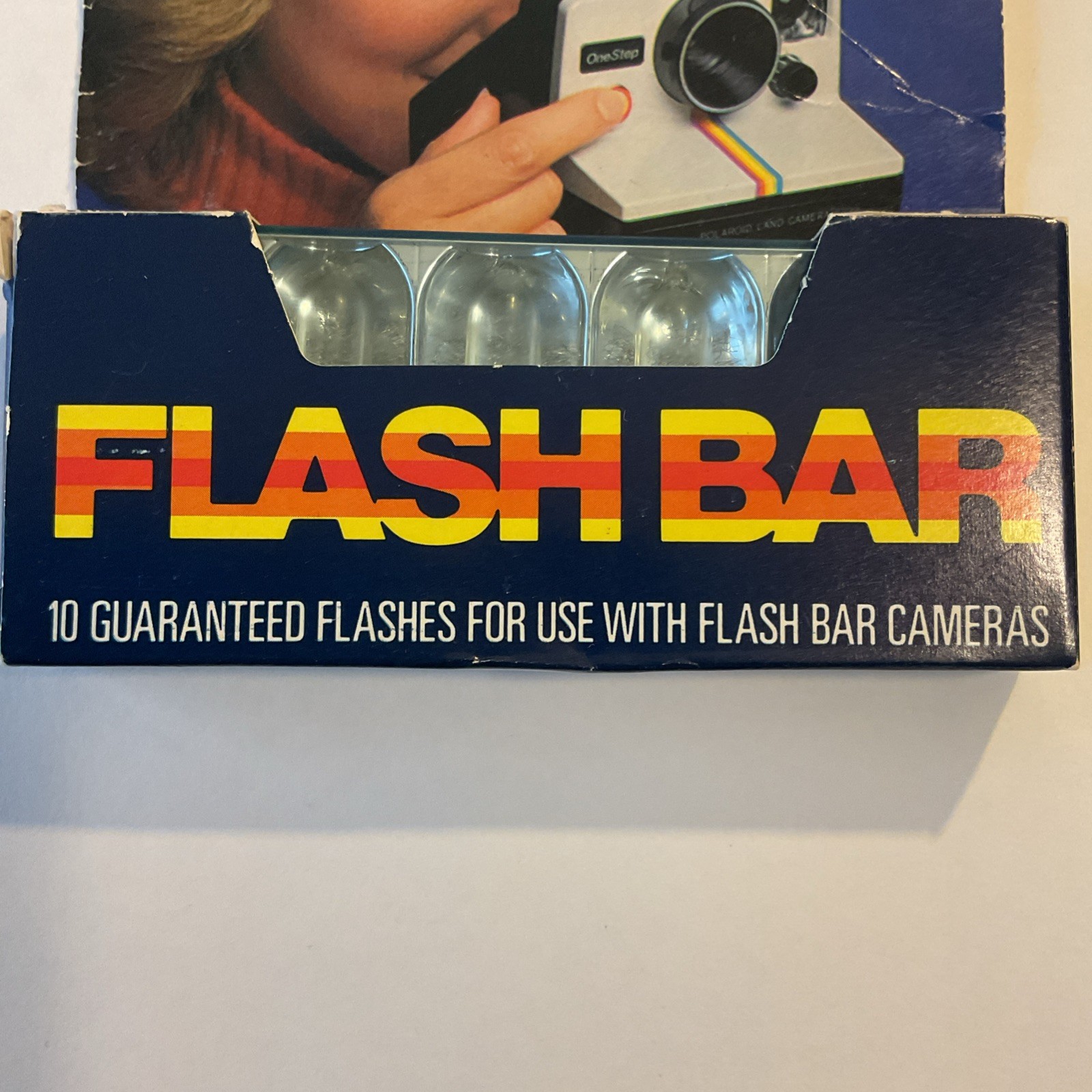 Vintage Sylvania Flash Bar 10 Flashes New Old Stock