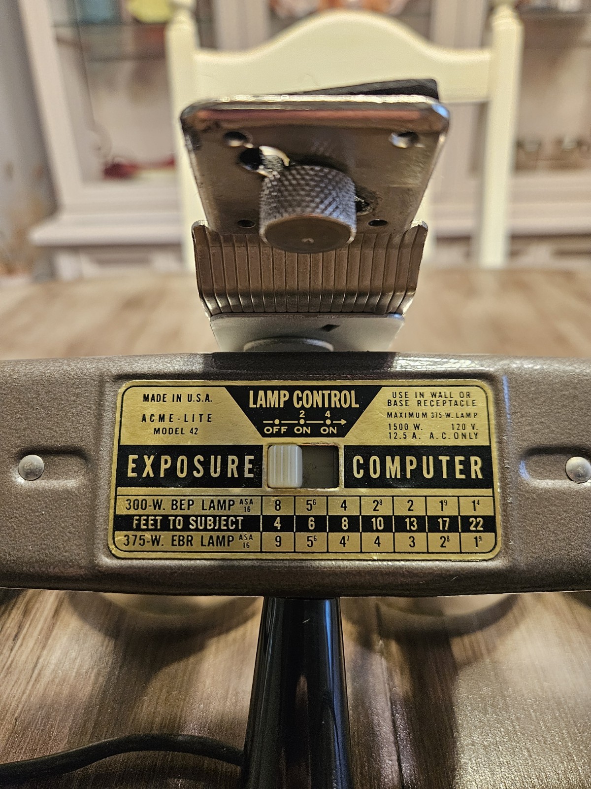Vintage Keystone Movie Light 4 Bulb Made In The USA