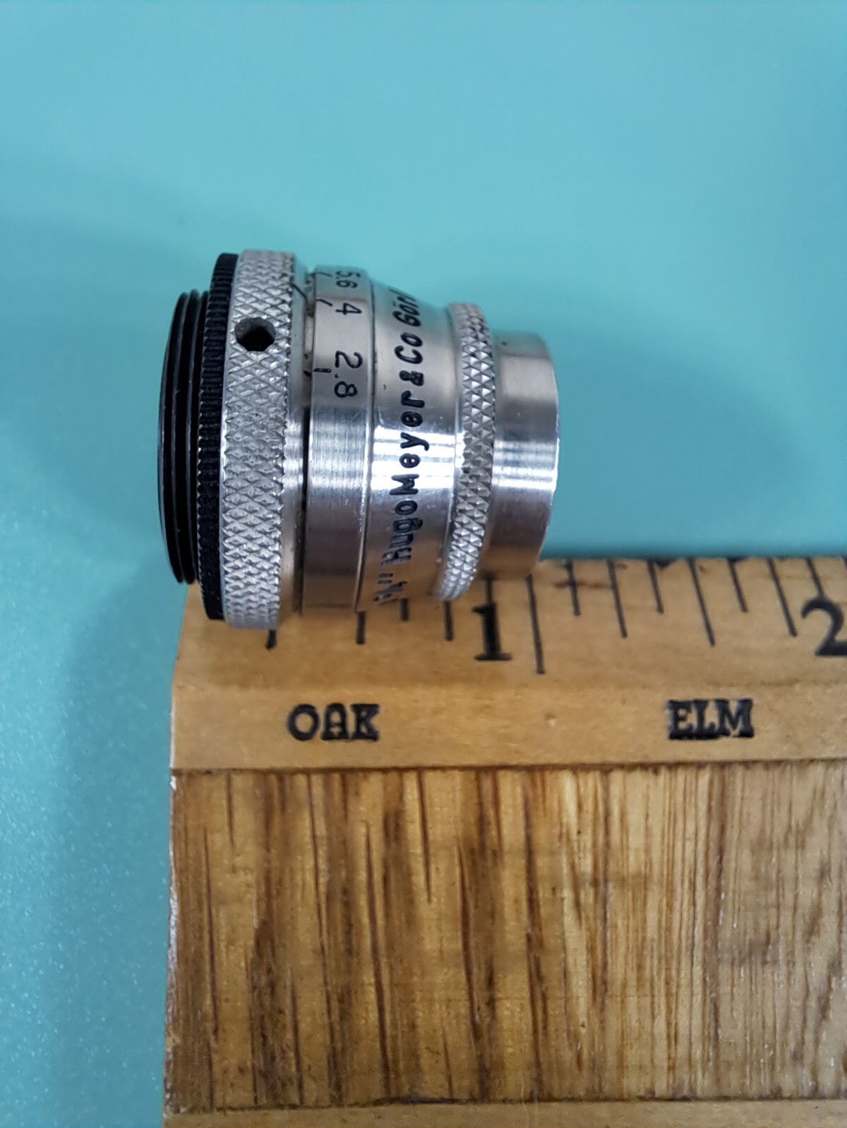Vintage Hugo Meyer & Co Gorlitz & New York Trioplan f2.8 3/4″ Lens