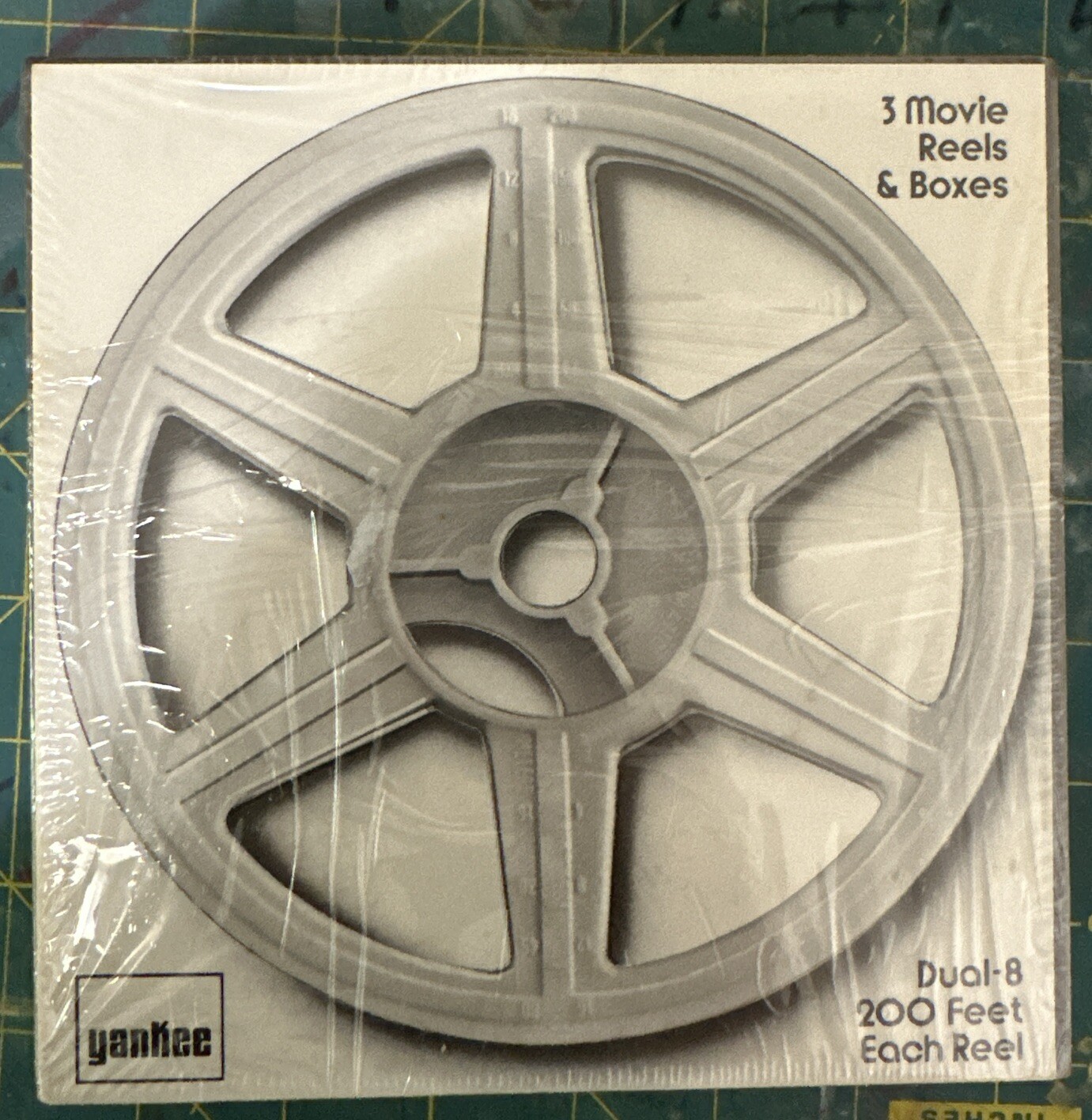 Yankee Movie Reels And Boxes 3 Pack New In Package Blank Reels