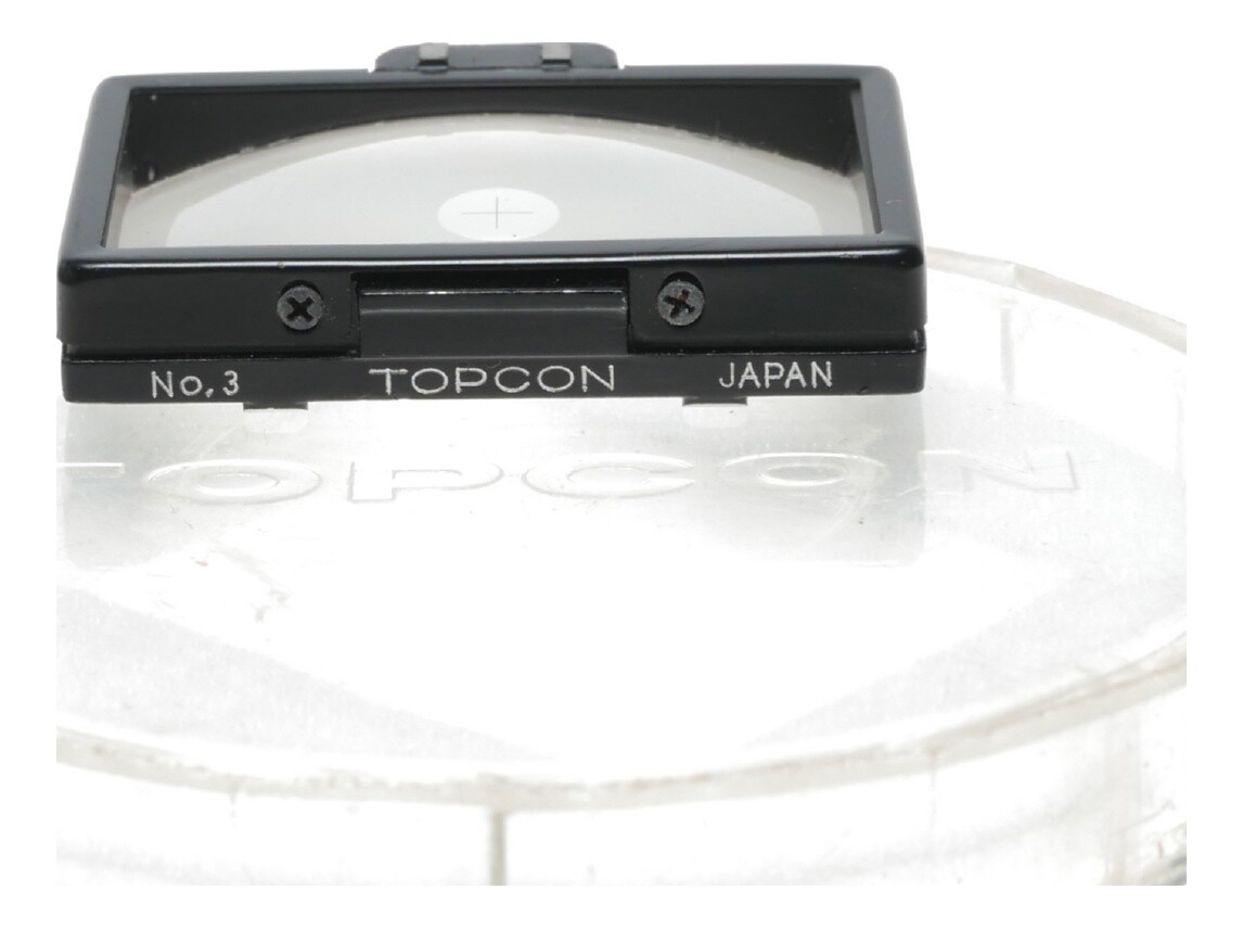 No.3 Topcon Focussing screen SLR camera ground glass Fresnel accessory