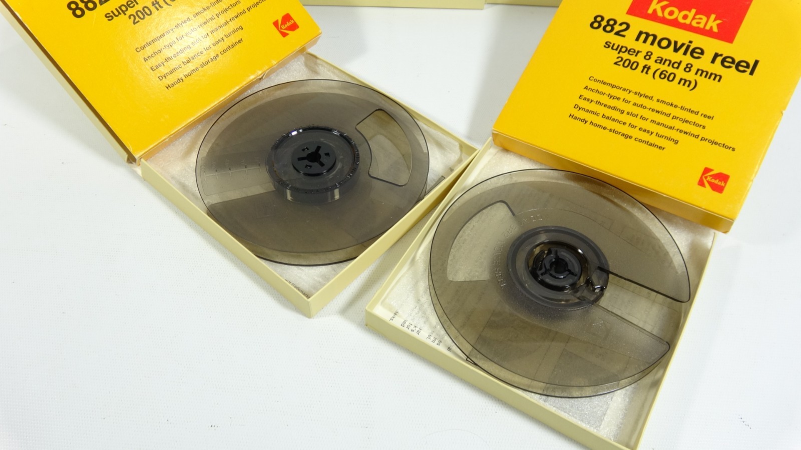 5 Kodak 882 Super 8mm and 8mm Movie Reals