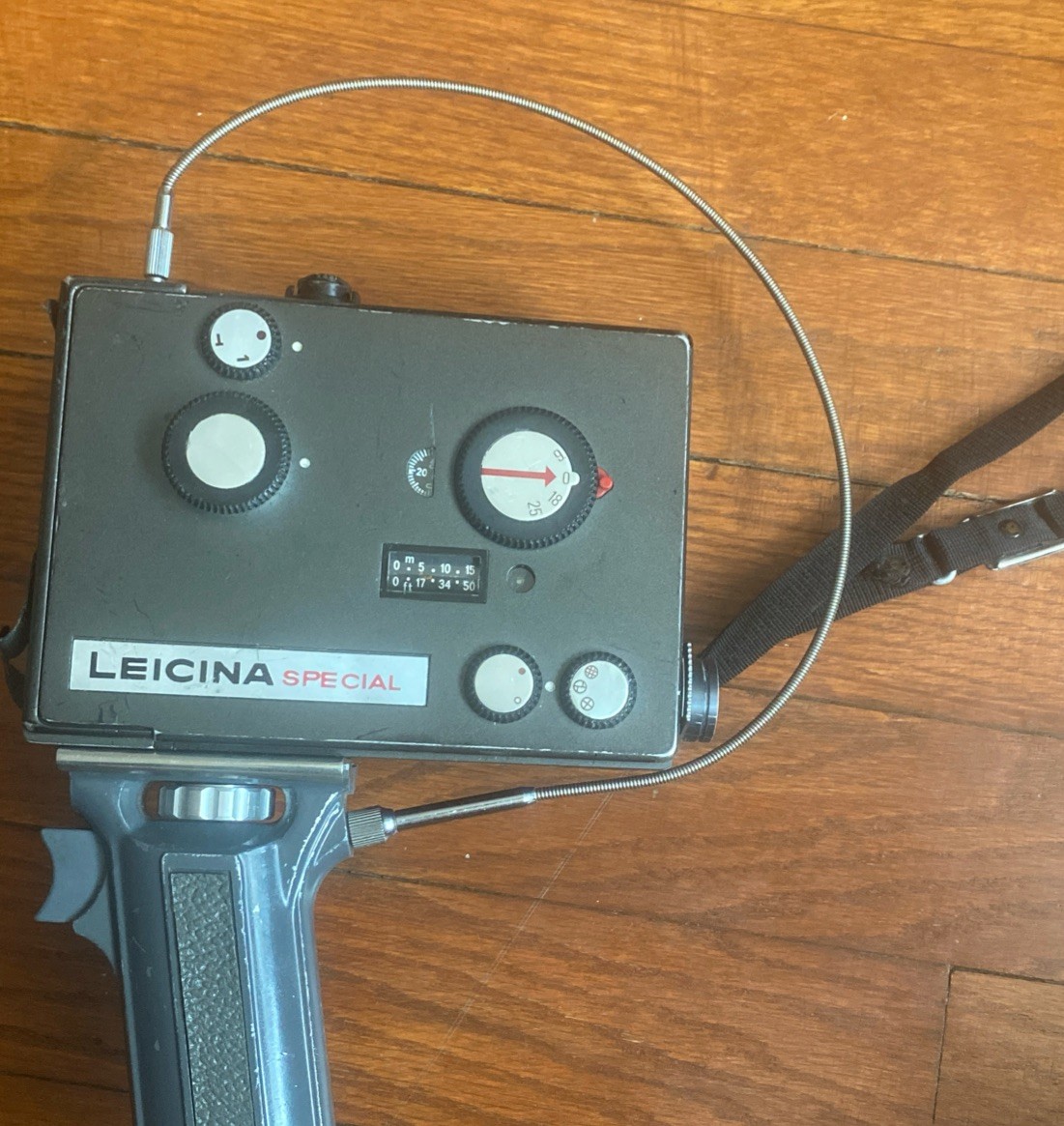 Leicina Special Super 8mm Film Hand Grip Shutter Release Cable Arri Kodak