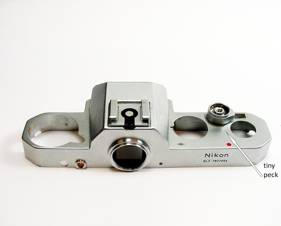 Nikon Nikkormat EL2 top deck | Part | Nice | $36 | #11 |