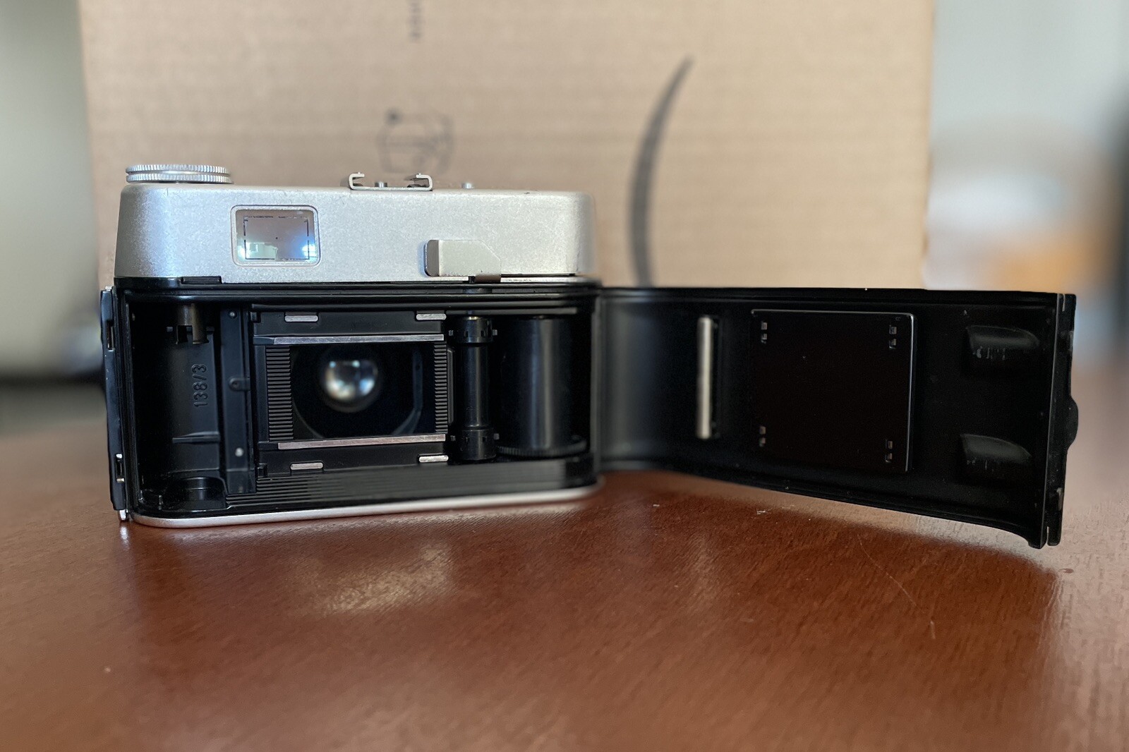 Zeiss Ikon Colora 35mm Camera, Novicar f2.8 50mm Lens Prontor Shutter NOT Tested