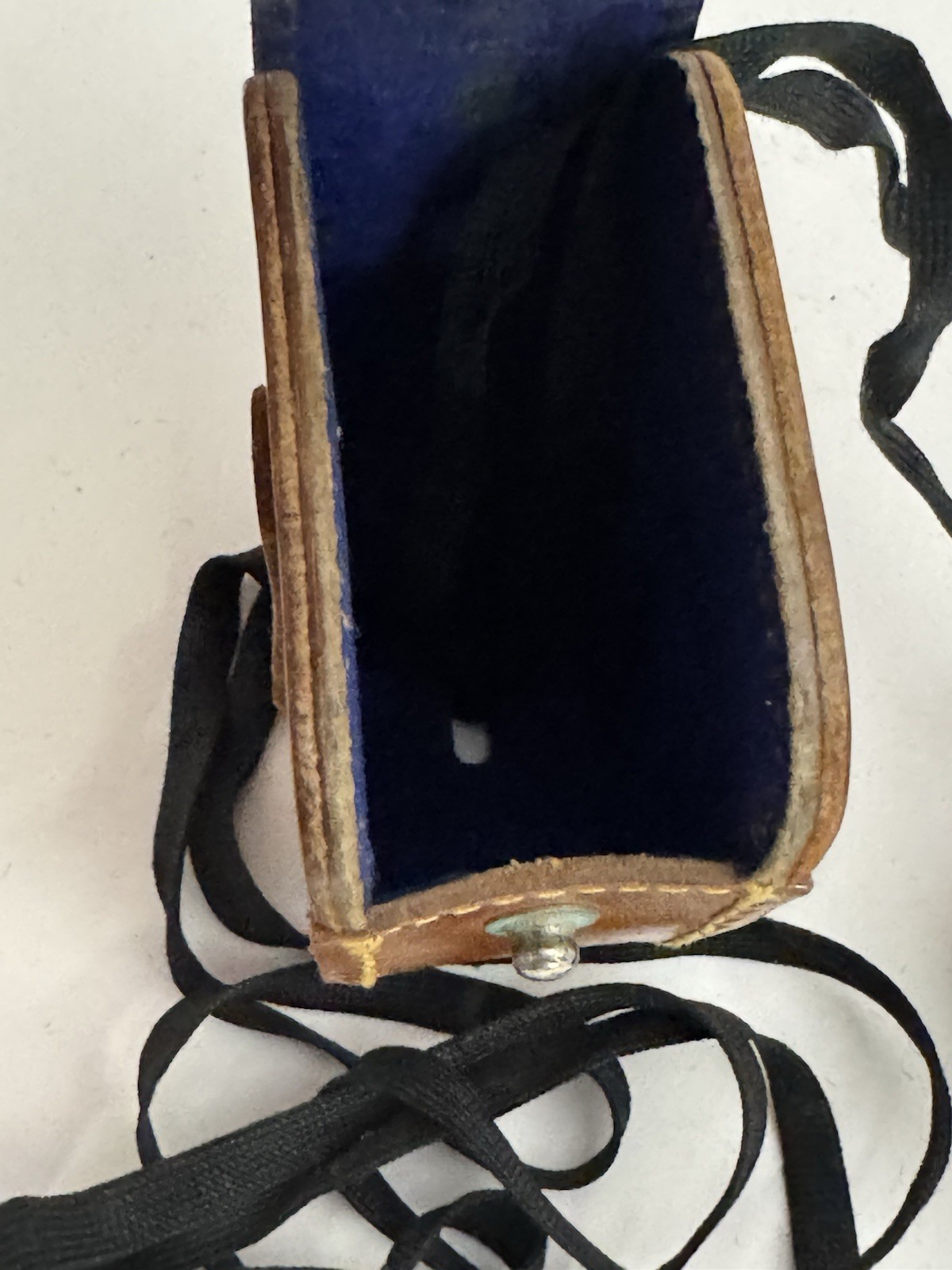 VINTAGE GENERAL ELECTRIC PR-1 CAMERA EXPOSURE LIGHT METER Leather Case EUC