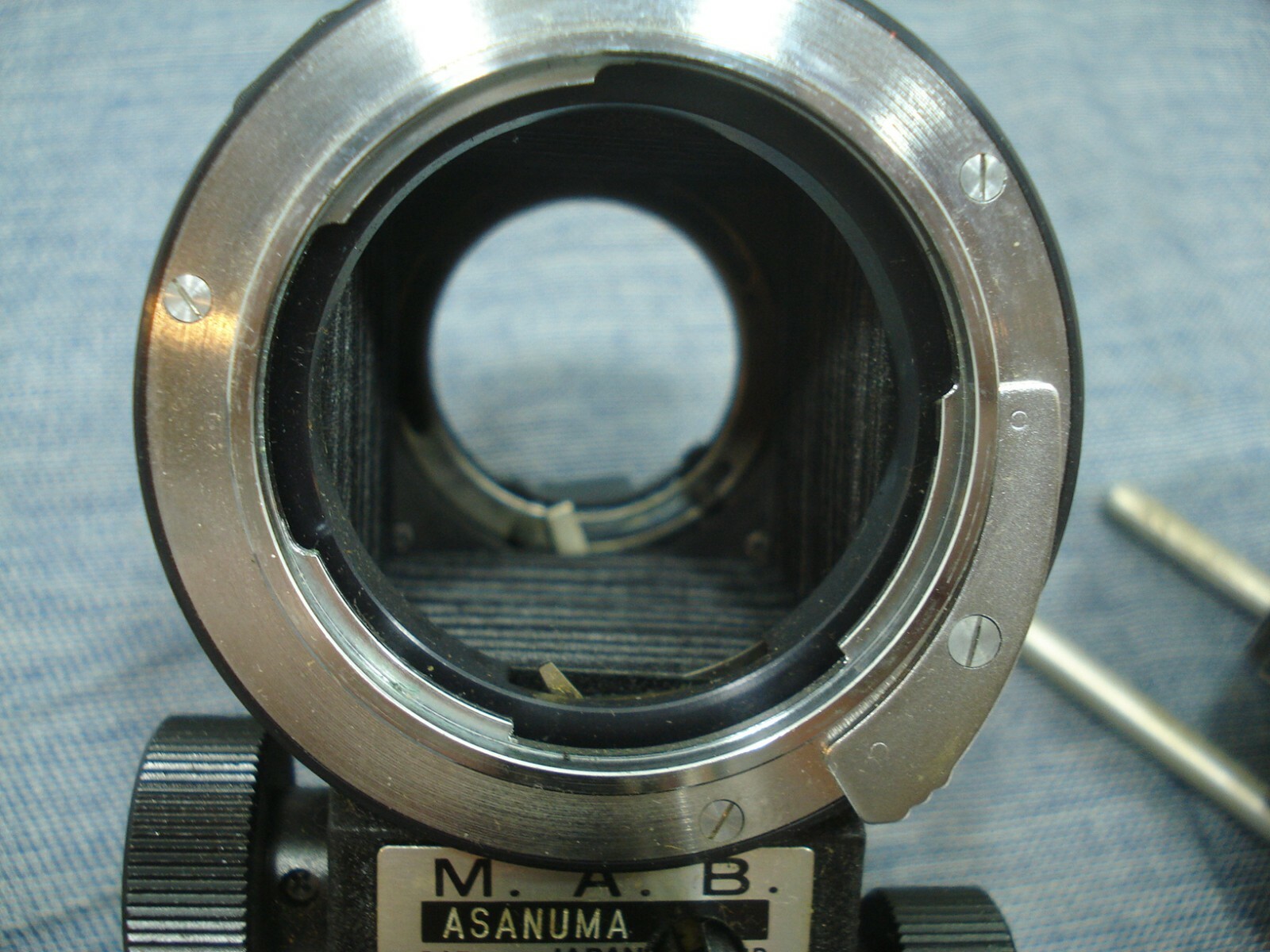 M.A.B Asanuma Japan Macro Sliding Rail Bellows ,Focusing Attachment LQQK!!