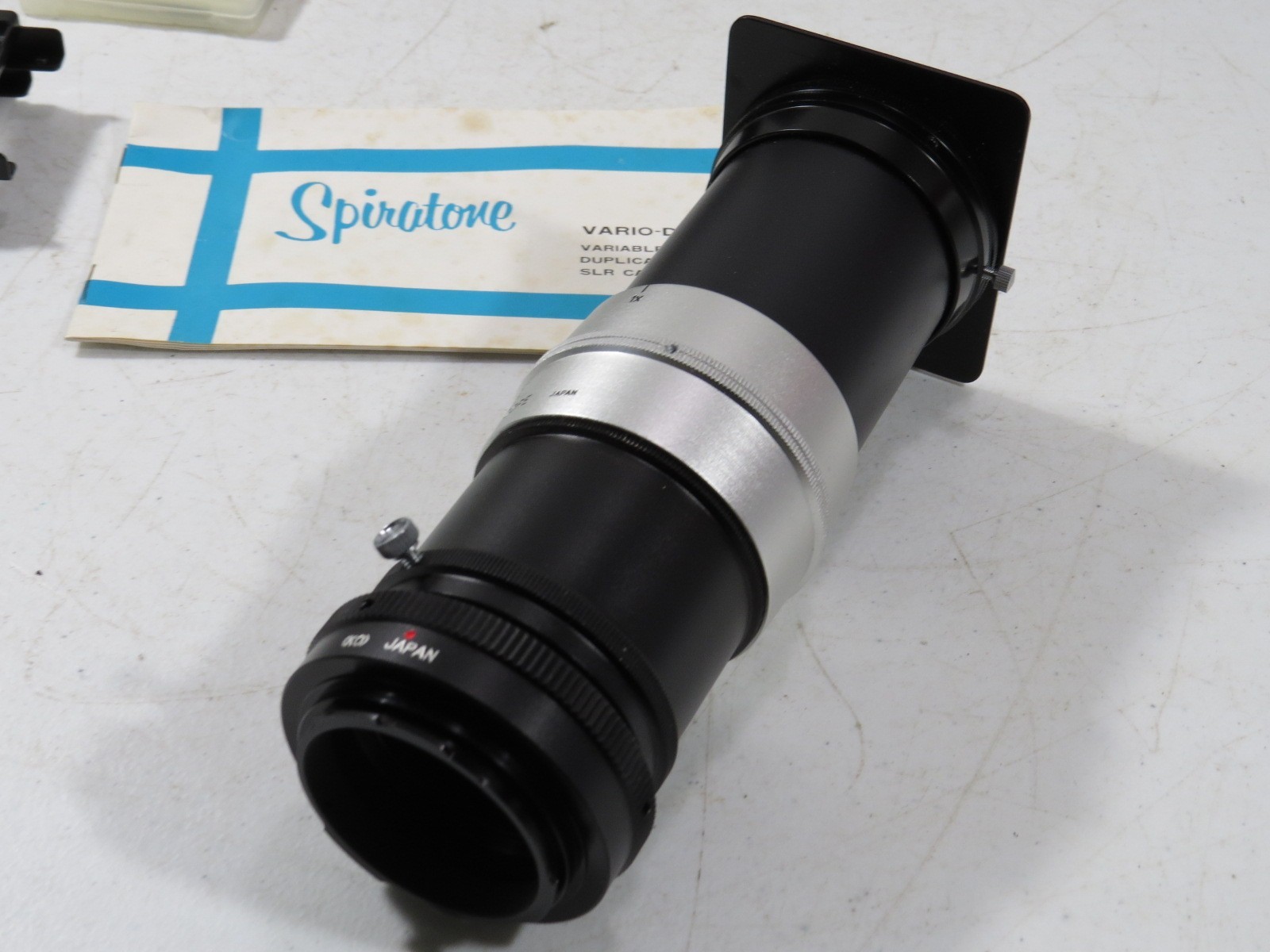 Vintage Spiratone Vario-Dupliscope with T-mount & Case