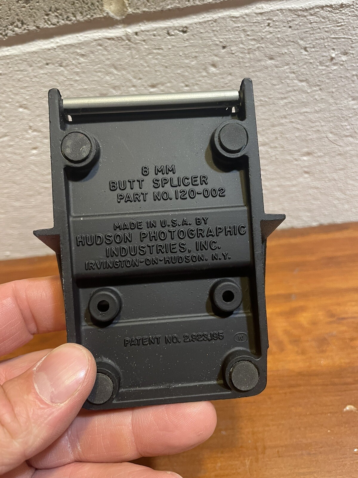 HIP Hudson Photographic Automatic Butt Splicer Movie Film Editor Quik Splice 8mm