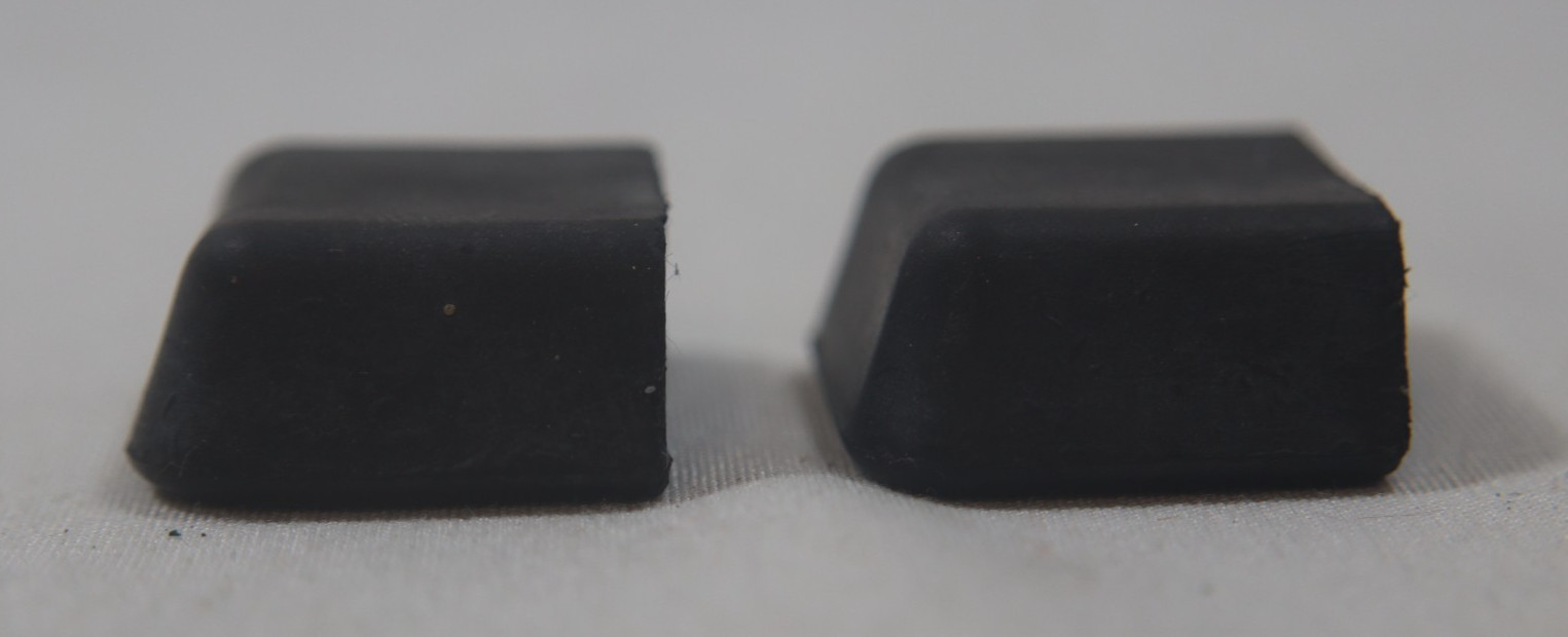 Bell & Howell Projector Elevation Leg Slide-On Rubber Foot Pads OEM