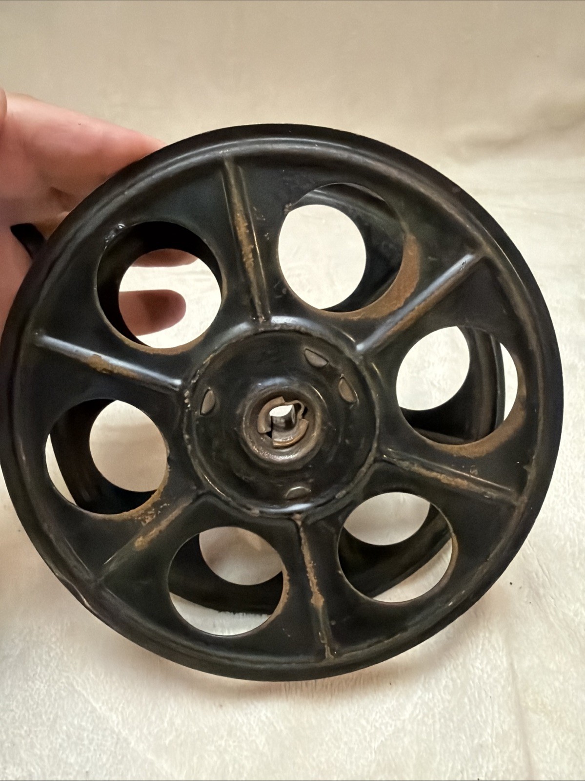 Antique Reel Lot Goldberg Brothers Film Reel Perfection Reel & Film Box Company