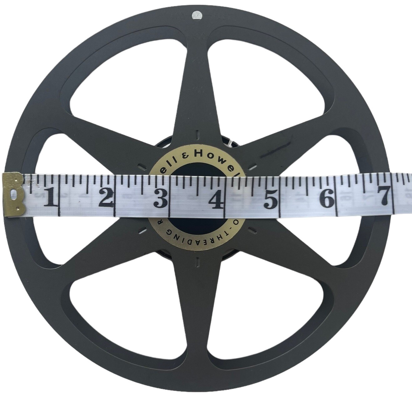 Vintage Bell & Howell Auto Threading Reel for 400′ 16mm Reel to Reel Projector