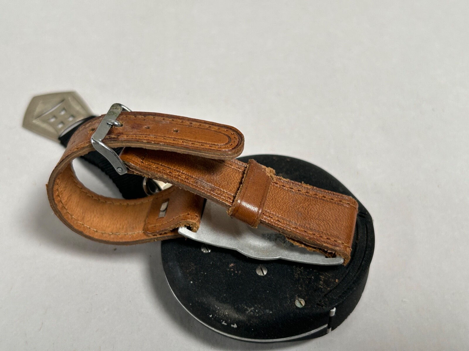 Vintage BERTRAM Chronos LIGHT METER GERMANY With Wrist Band (A7)