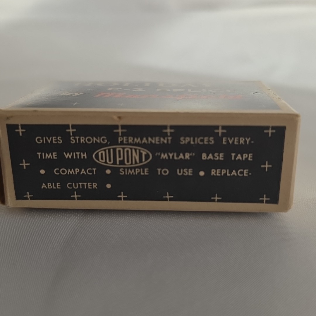 Vintage Mansfield Holiday E-Z Splice 8mm Super 8 Film Cutter Splicer Movie Tape