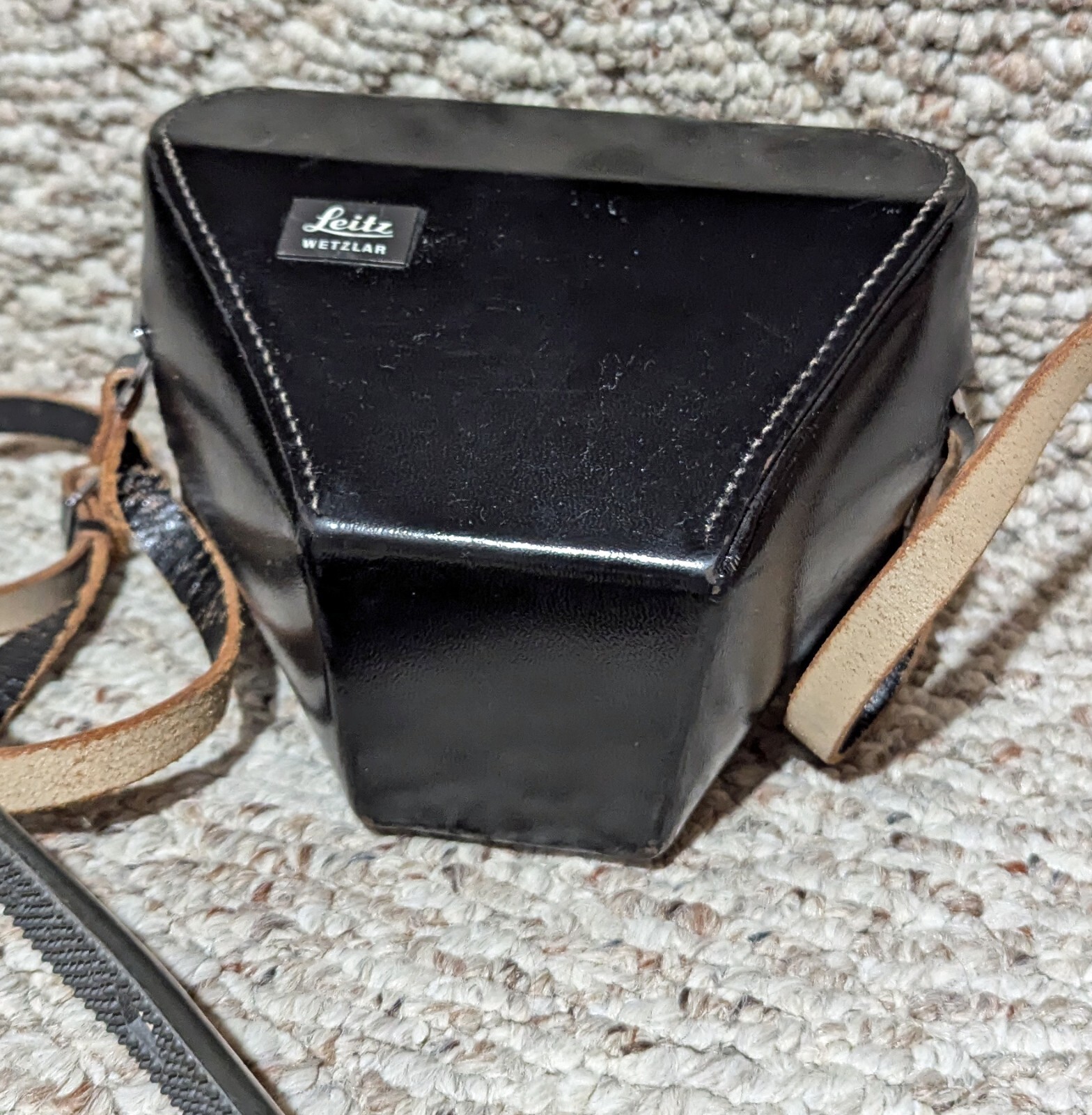 Vintage LEITZ Germany Leicaflex Leather Case Cover GERMANY GC