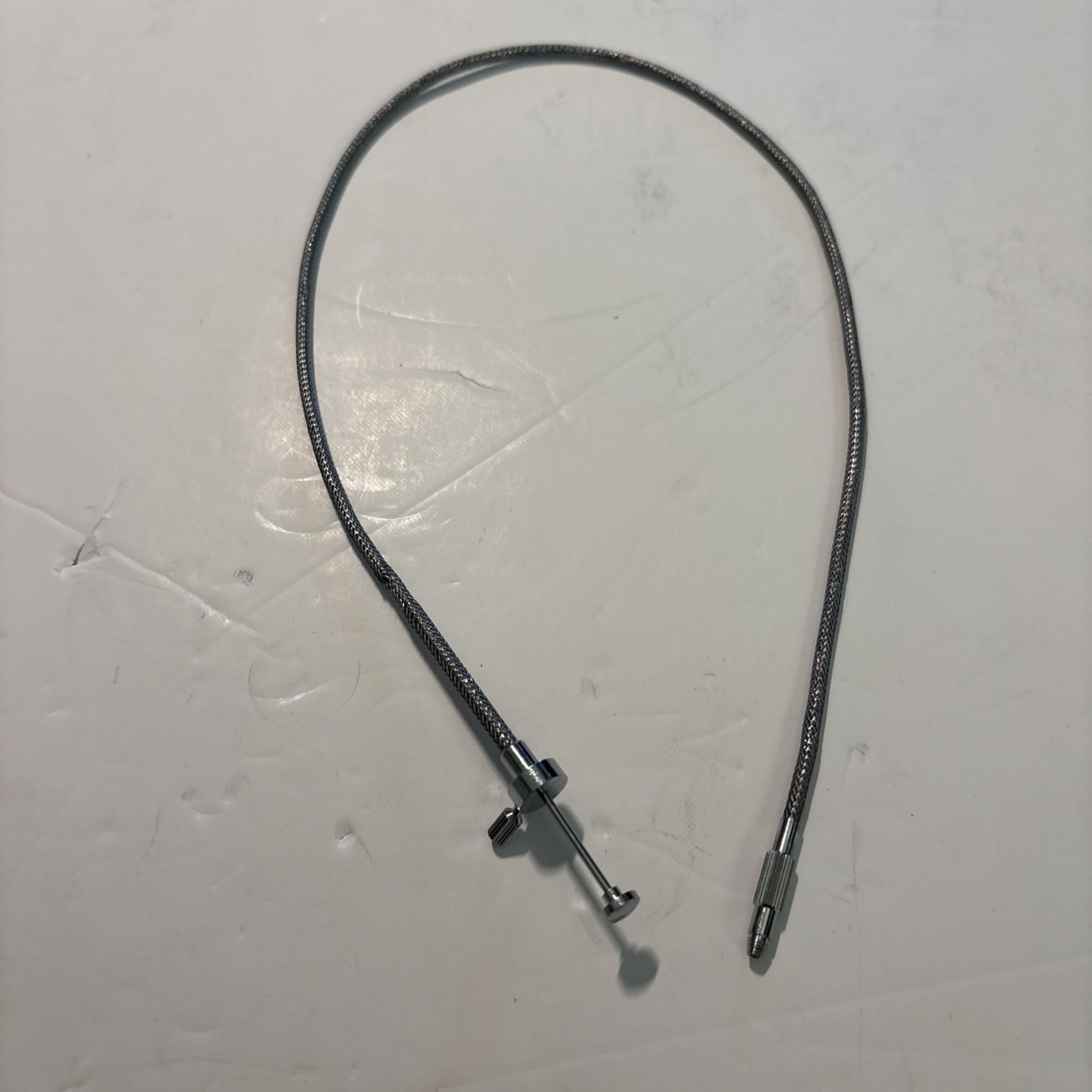 Vintage 9″ Camera Shutter Release Locking Braided Cable Japan EUC