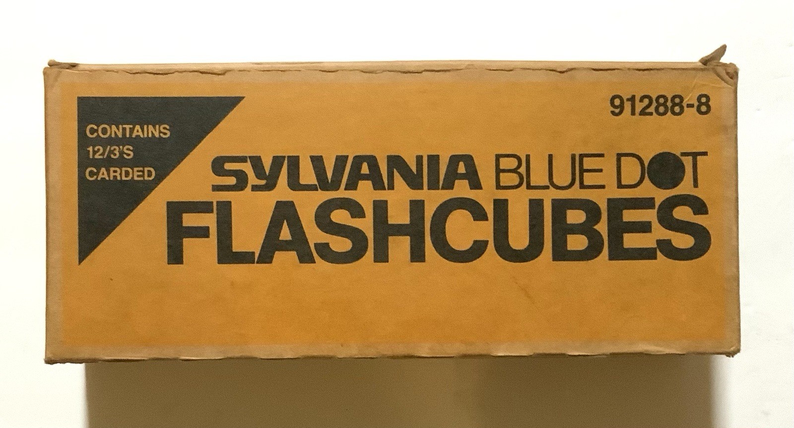 Vintage Sylvania Blue Dot 91288-8 FLASHCUBES 11-3 Flash Cubes In Original Box