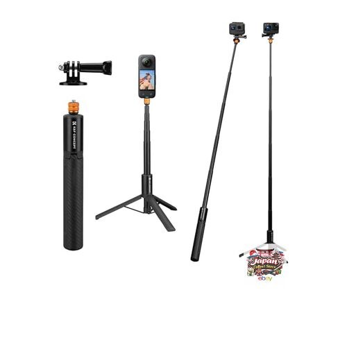 NEW KF CONCEPT Selfie Stick Tripod – Invisible Selfie Stick Extendable Tripod
