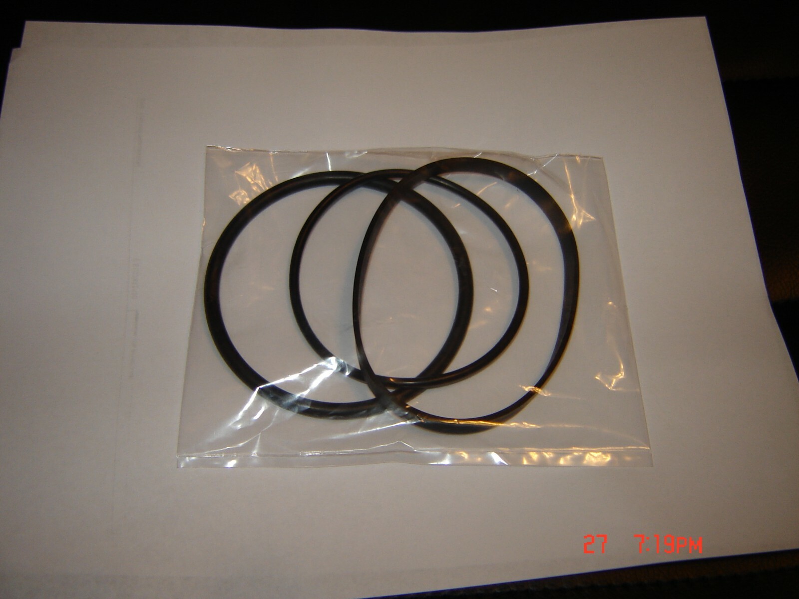 VIEWLEX System 16, Model E Projector Belts , 3 Belts, New