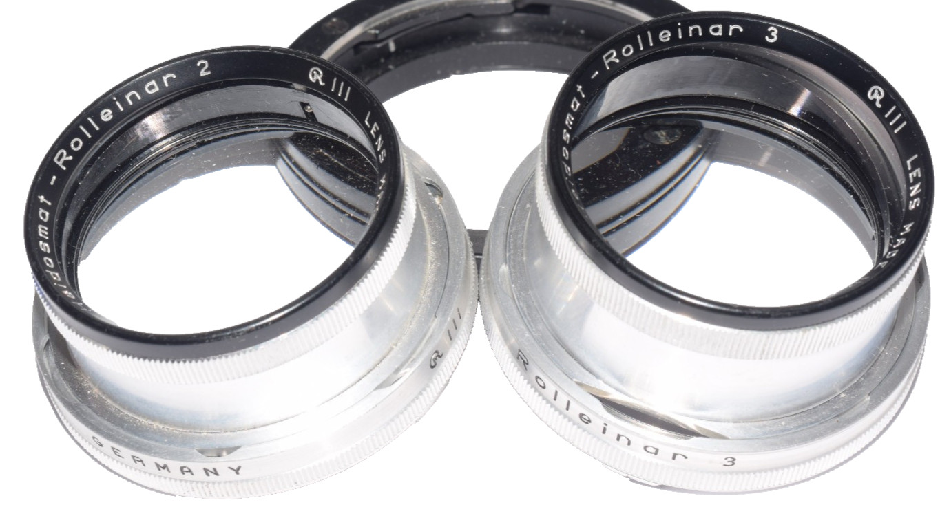 For Rolleiflex 2.8F Rolleinar 2 3 Bay III Macro Close Up Lens