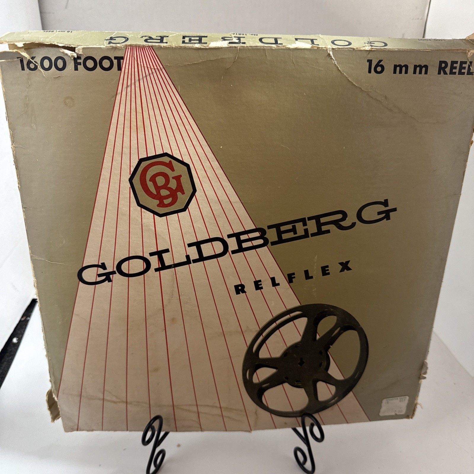 NOS VINTAGE GOLDBERG REFLEX 1600FT 16 MM